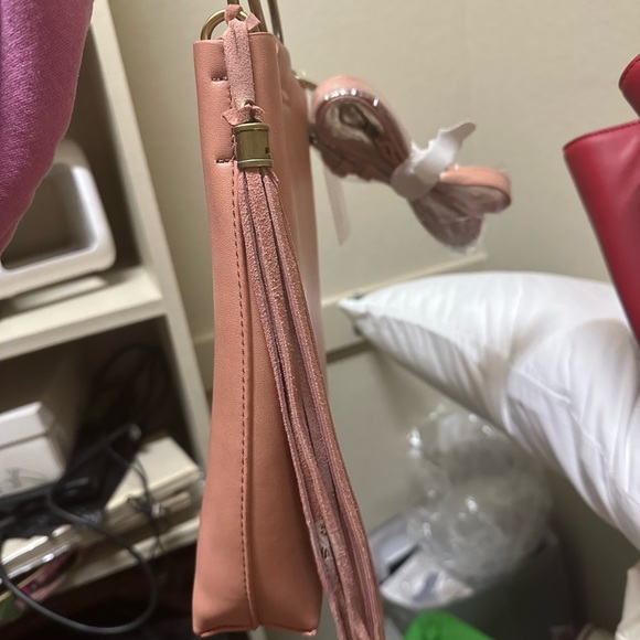 Anthropology Blush Pink Purse - Picture 3 of 3